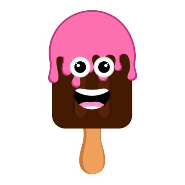 Mutlu buzlu şeker ifade