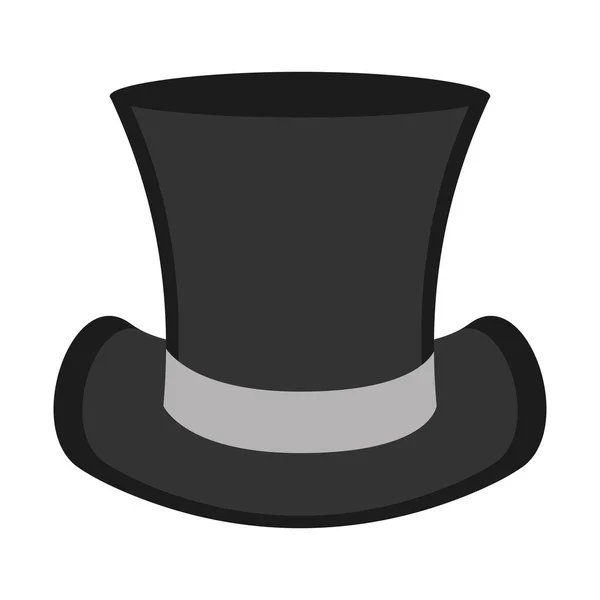 Cappello gentiluomo icona — Vettoriale Stock
