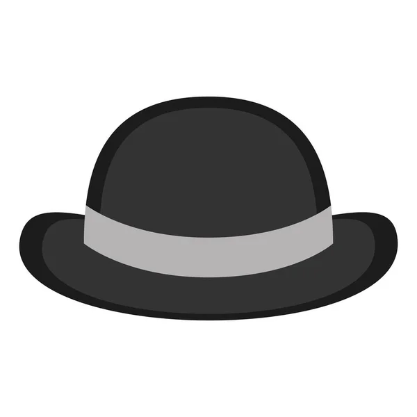 Ikona klobouk gentleman — Stockový vektor