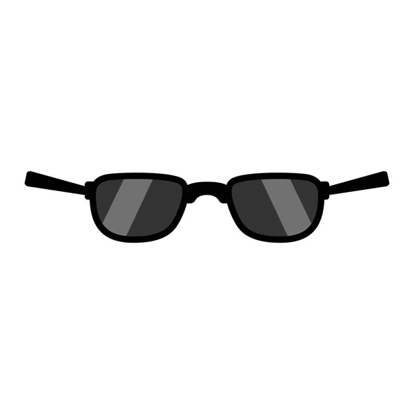 Icono de gafas de sol aisladas — Archivo Imágenes Vectoriales