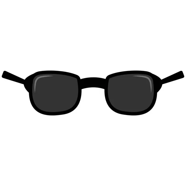 Icono de gafas de sol aisladas — Vector de stock