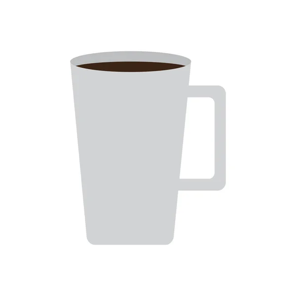 Icono de taza de café aislado — Archivo Imágenes Vectoriales