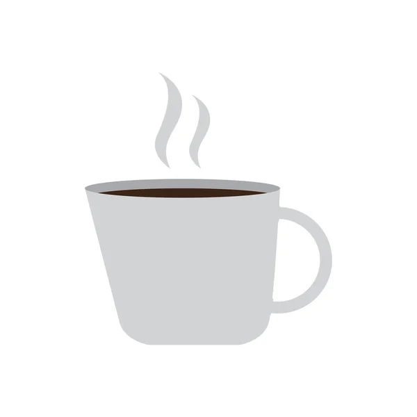Isolé tasse à café icône — Image vectorielle
