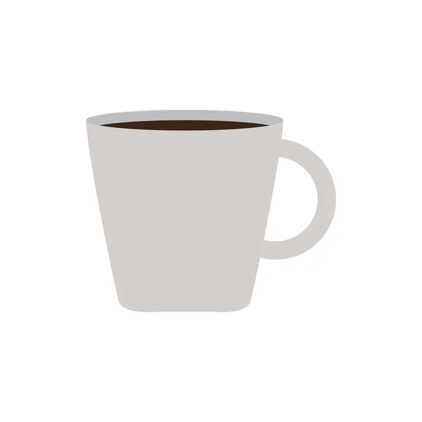 Isolé tasse à café icône — Image vectorielle
