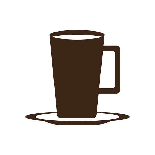 Elszigetelt kávé bögre ikon — Stock Vector
