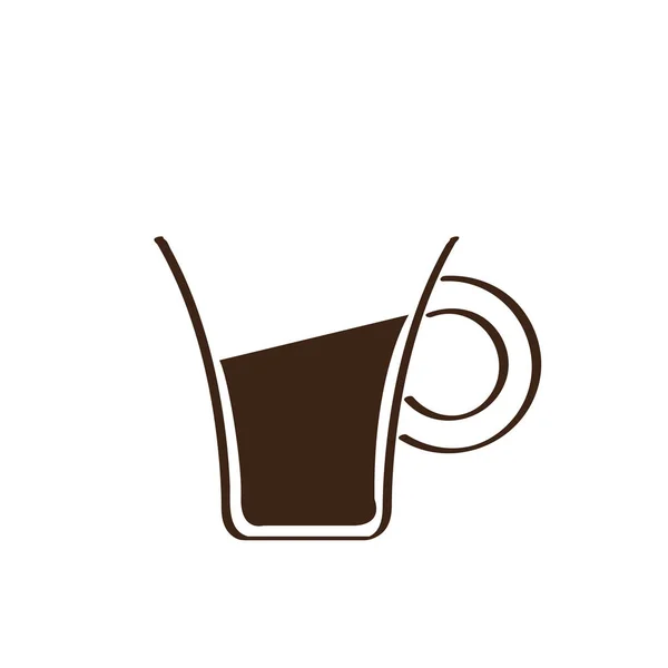 Isolated coffee mug icon — Stock Vector