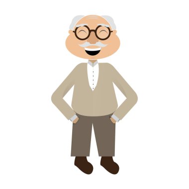 İzole grandfhater simgesi