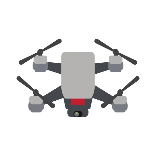 Drone juguete icono — Vector de stock