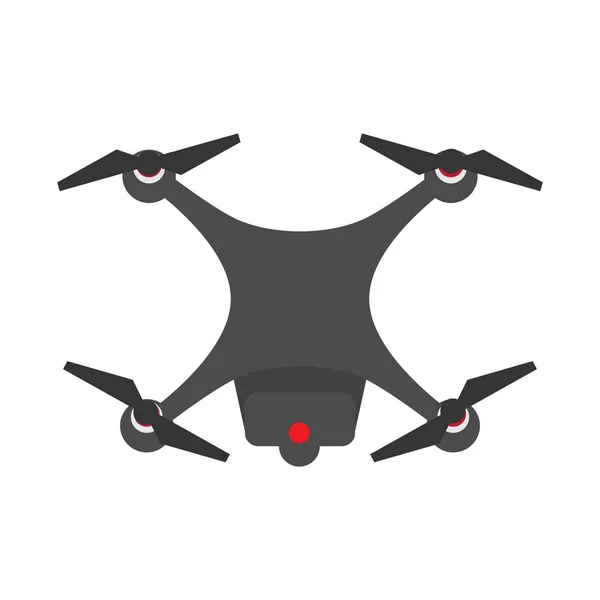 Drone juguete icono — Vector de stock