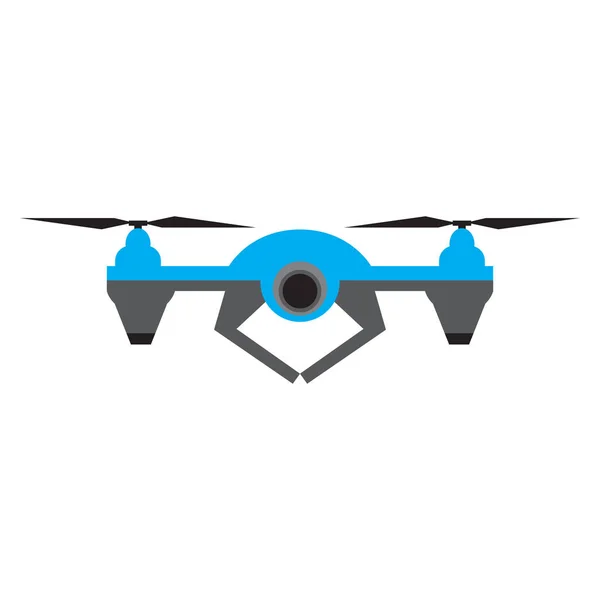Drone toy icon — Stock Vector