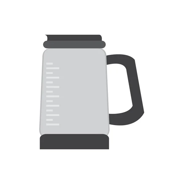 Icona della caffettiera isolata — Vettoriale Stock
