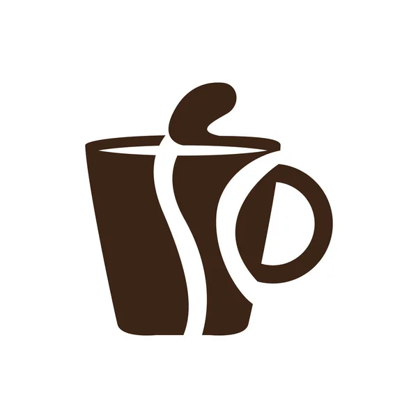 Изолированная кофейная кружка — стоковый вектор