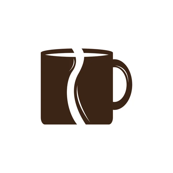 Icona tazza di caffè isolata — Vettoriale Stock
