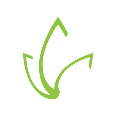 İzole edilmiş yaprak simgesi