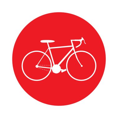 Bisiklet bir etikette