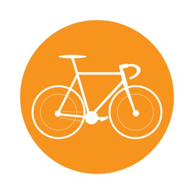 Bisiklet bir etikette