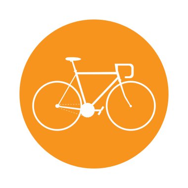 Bisiklet bir etikette