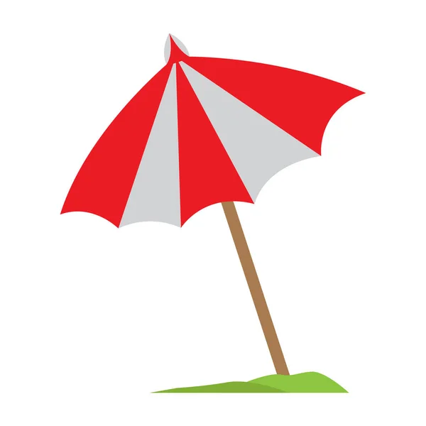 Piknik parasol ikona — Wektor stockowy