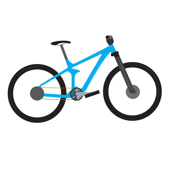 Isolato icona della bicicletta — Vettoriale Stock