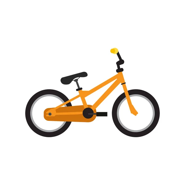 Elszigetelt kerékpár ikon — Stock Vector
