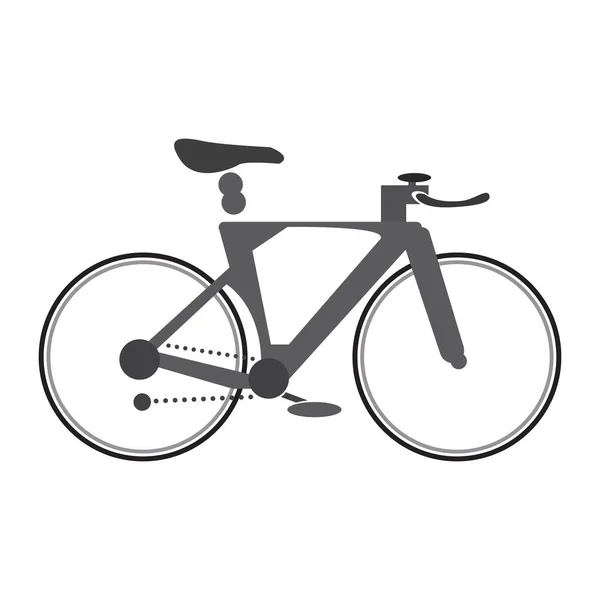 Geïsoleerde fiets pictogram — Stockvector