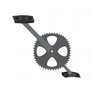 Bisiklet pedalı bir dişli