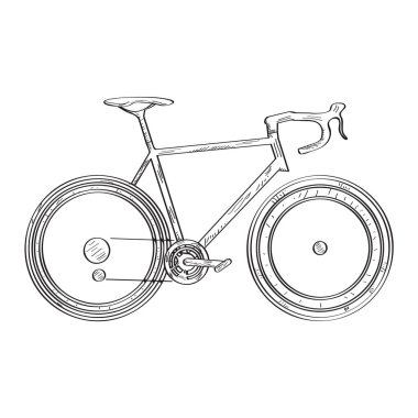 İzole Bisiklet kroki