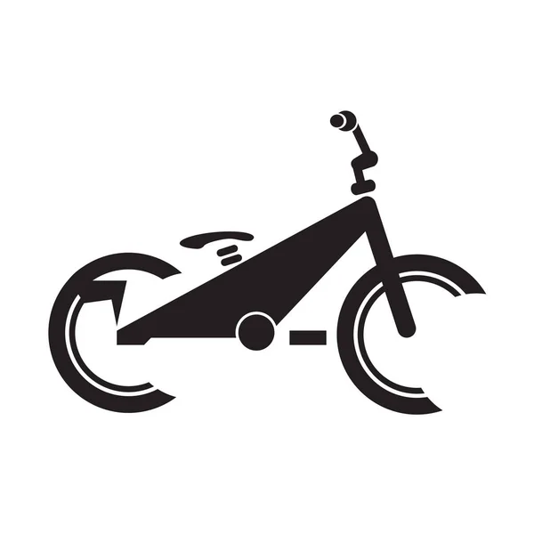 Abstraktes Fahrrad-Symbol — Stockvektor