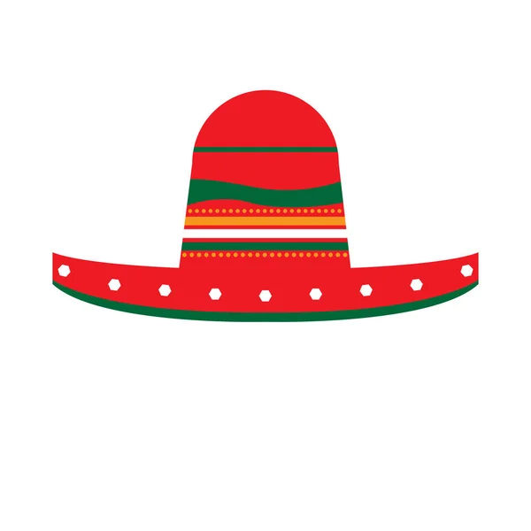Chapéu mexicano tradicional —  Vetores de Stock