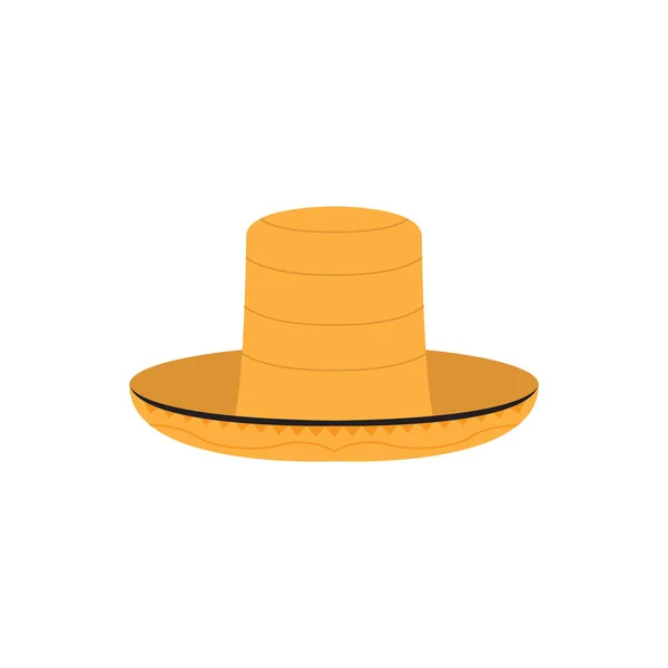 Παραδοσιακό μεξικάνικο καπέλο — Διανυσματικό Αρχείο