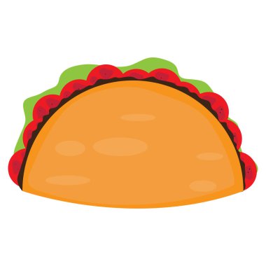 İzole edilmiş taco resmi