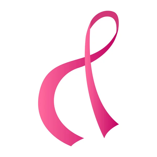 乳腺癌意识带 — 图库矢量图片