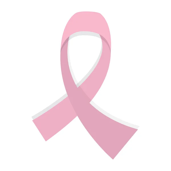 Wstążka świadomości raka piersi — Wektor stockowy