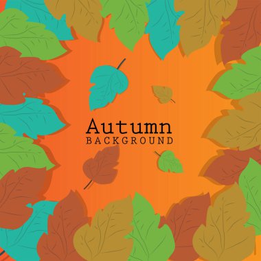 sonbahar arka plan illüstrasyon