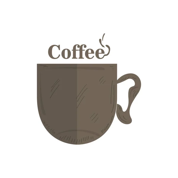 Vintage kahve fincanı — Stok Vektör