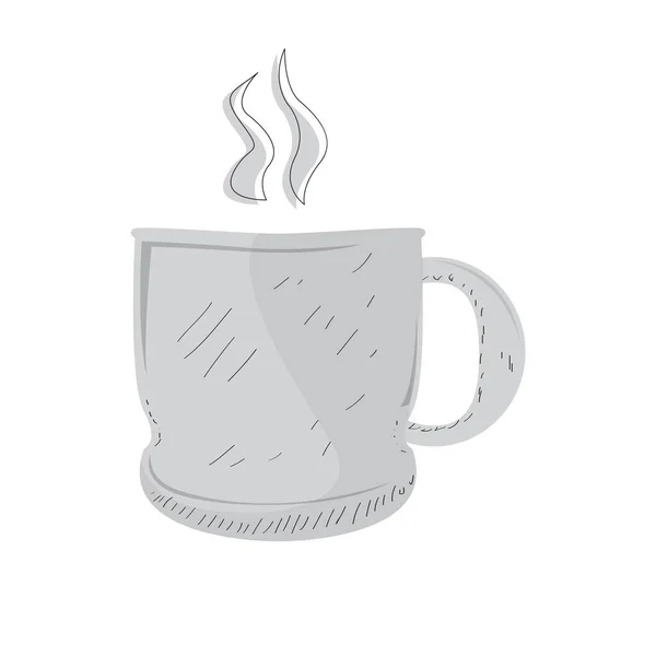 Стаканчик старинного кофе — стоковый вектор
