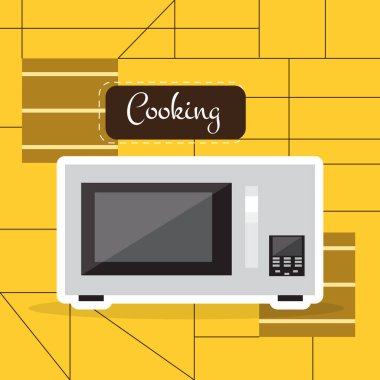 İzole edilmiş mikrodalga resmi