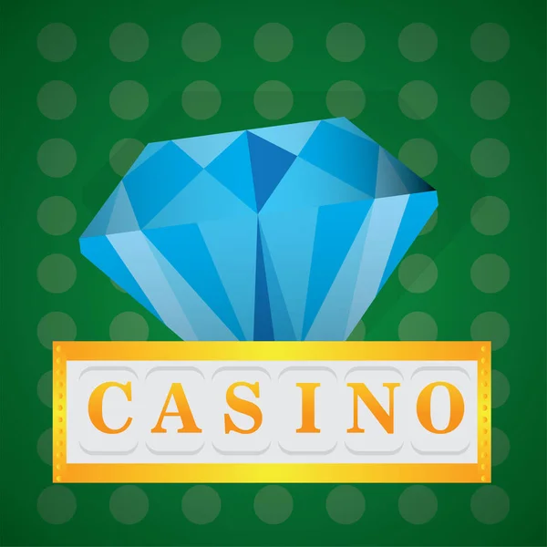 Diseño gráfico de Casino — Vector de stock