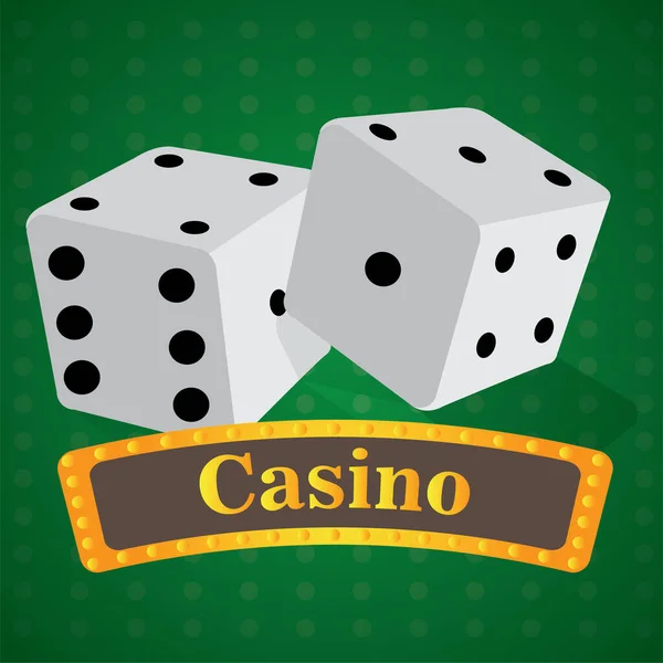 Diseño gráfico de Casino — Vector de stock