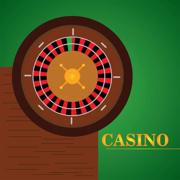 Kasino grafický design — Stockový vektor