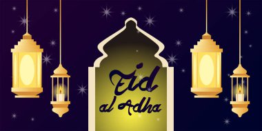 Kurban Bayramı grafik tasarımı