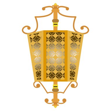 İzole Arap lambası