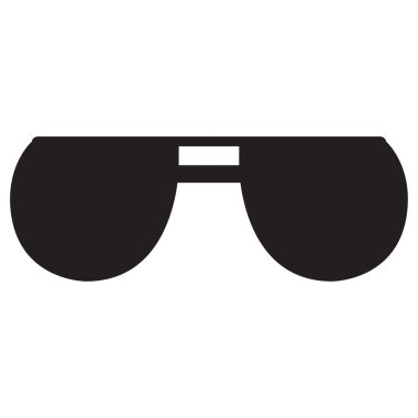 İzole güneş gözlüğü görüntüsü