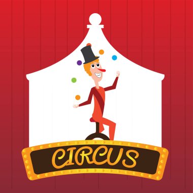 Hokkabaz palyaço görüntüsü