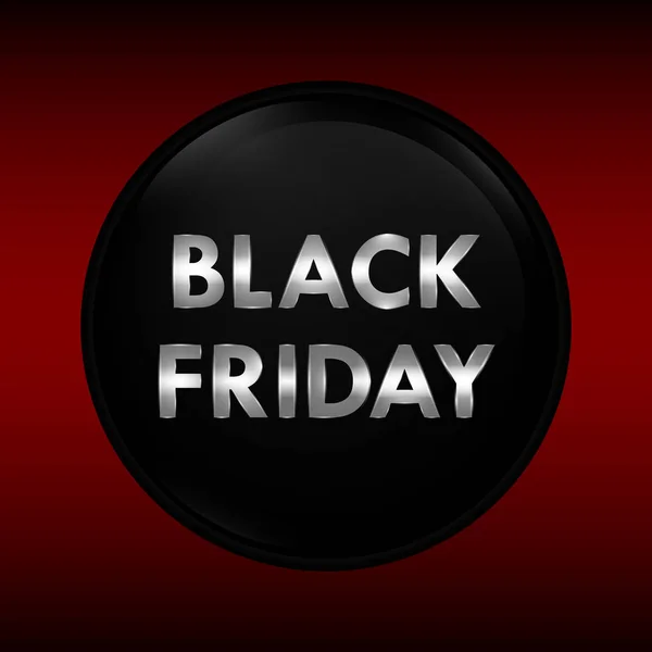 Black friday poster — Stock Vector