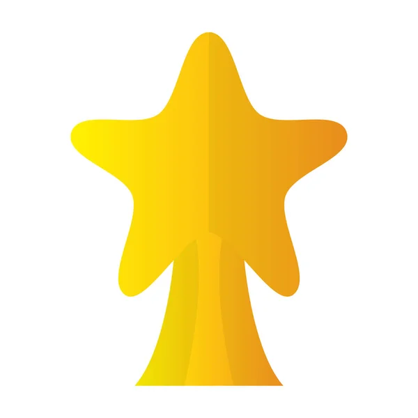 Icône étoile de Noël — Image vectorielle