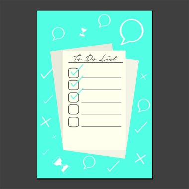 Yapılacaklar Listesi İllüstrasyonu