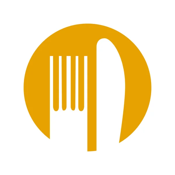 Restaurant logo illustration — Stock Vector