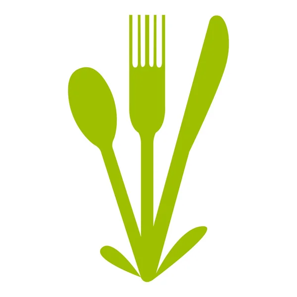 Restaurant logo illustration — Stock Vector
