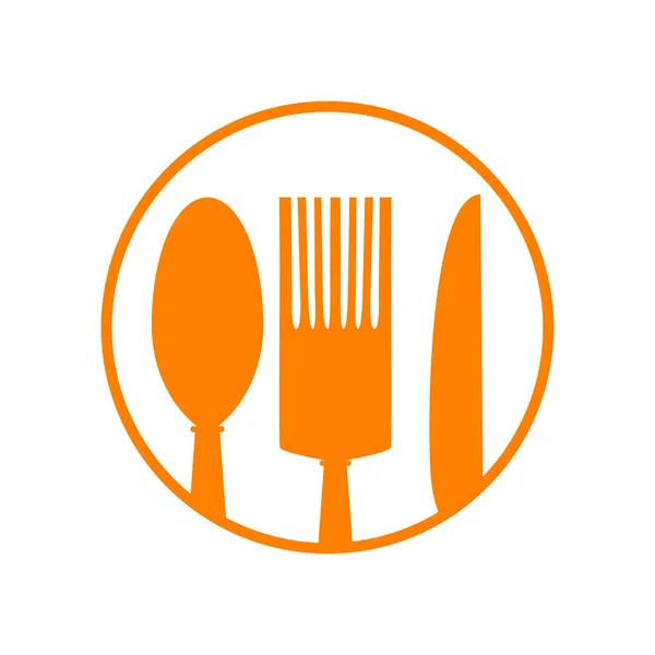 Restaurant Logo Illustration — Stockvektor